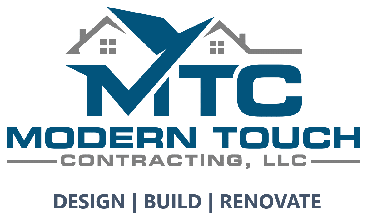 Modern Touch Contracting of Indianapolis, Indiana Logo - Design, Build, Renovate