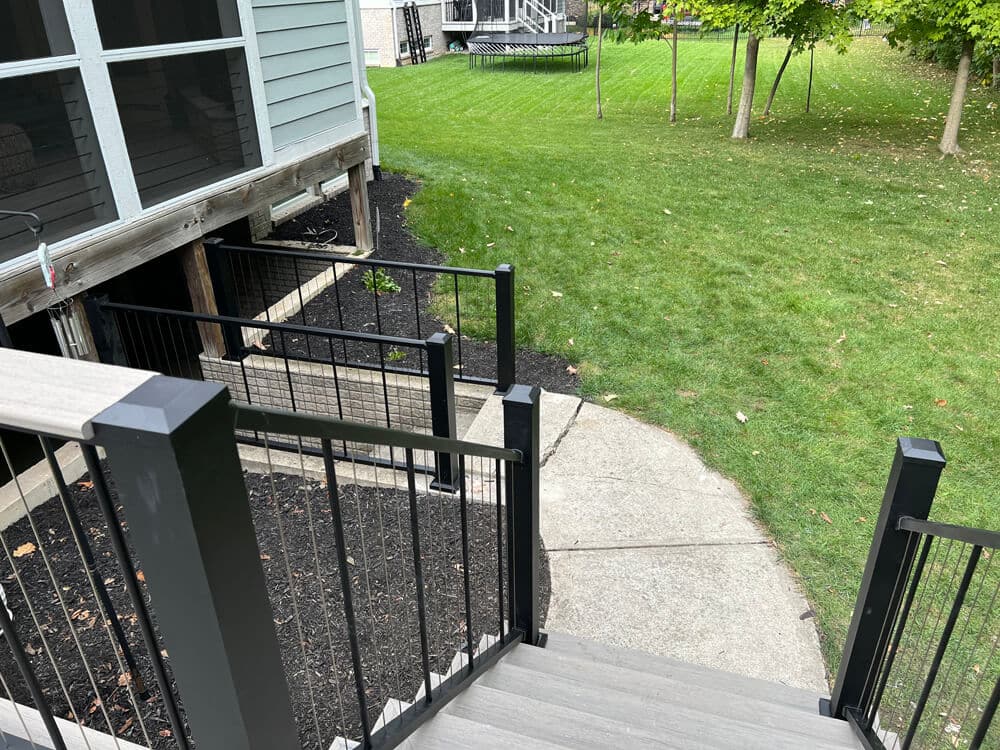 Composite Decking and railing installation