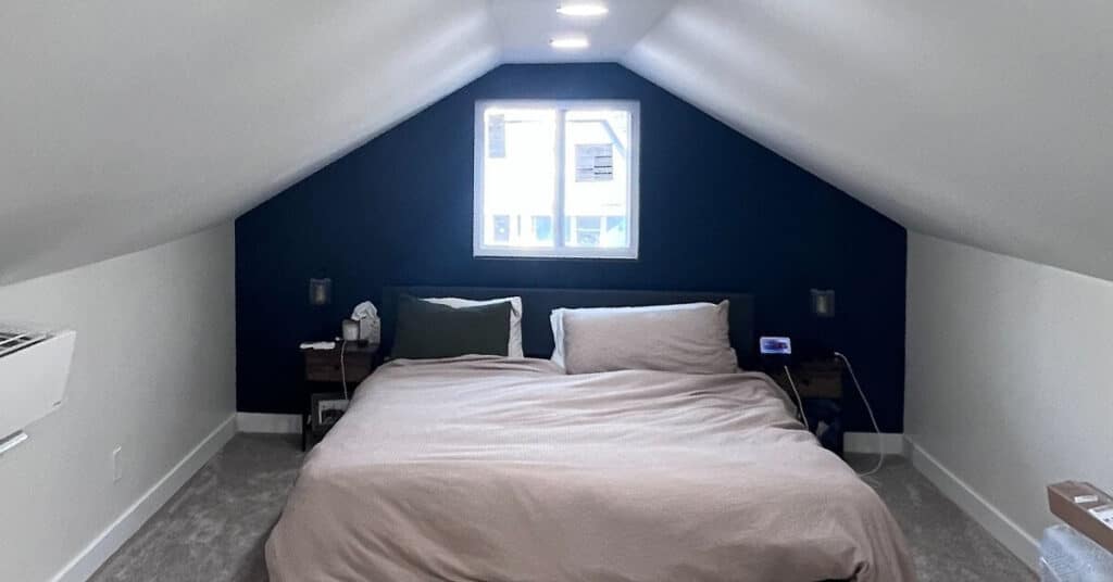 Meridian Kessler Attic Renovation - master bedroom addition